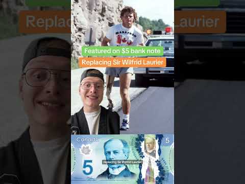 Canada is getting a $5 bill featuring Terry Fox!🇨🇦 #canada #terryfox