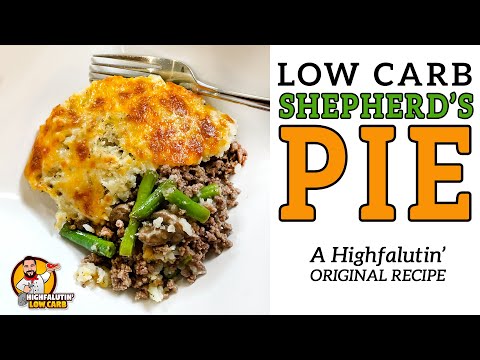 Low Carb SHEPHERD'S PIE - The BEST Keto Shepherds Pie Recipe