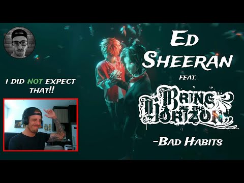 Amazing! Ed Sheeran - Bad Habits feat. Bring Me The Horizon (official Audio) | MarbenTheSaffa Reacts