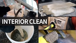 【室内清掃】長年の積もった汚れを落として清潔な車内へ｜interior clean｜ASMR