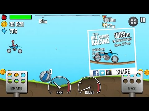 Hill Climb Racing Game Play