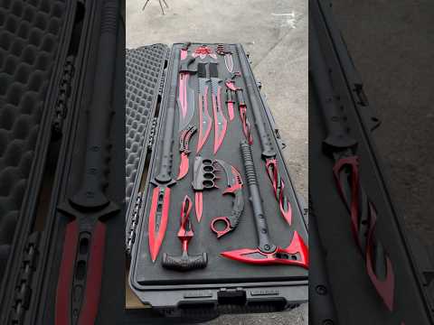 What Are You DOING With This Cardinal SIN Red Knife Set?? #shortsviral