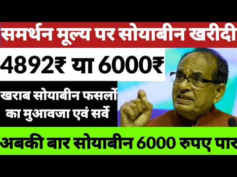 soyabean ka panjiyan kaise kare // मध्यप्रदेश में समर्थन मूल्य पर सोयाबीन खरीदी । 4892₹ या 6000₹ ।