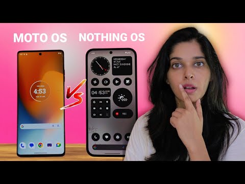 NOTHING OS vs MOTO OS - Best Midrange Smartphone UI?