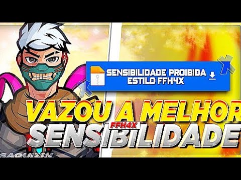 VAZOU, Melhor SENSIBILIDADE PARA J2 CORE & NESSA atualização! FREE FIRE