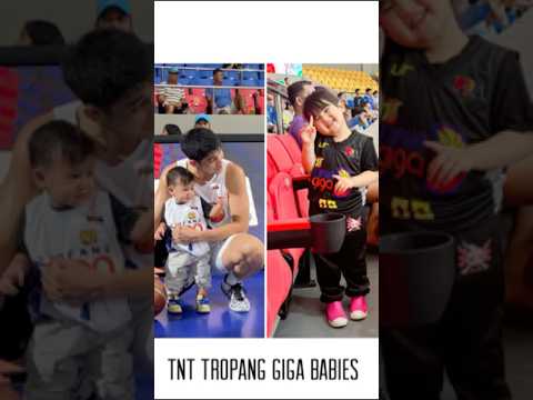 tnt tropang giga cute babies #tnttropanggiga #pba#calvinoftana#kimaurin#basketball#tnt#pbalivetoday