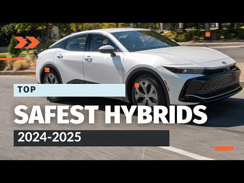 Top Safest Hybrid Cars & SUVs of 2024-2025 | Fuel Economy & Advanced Safety Features Explained!