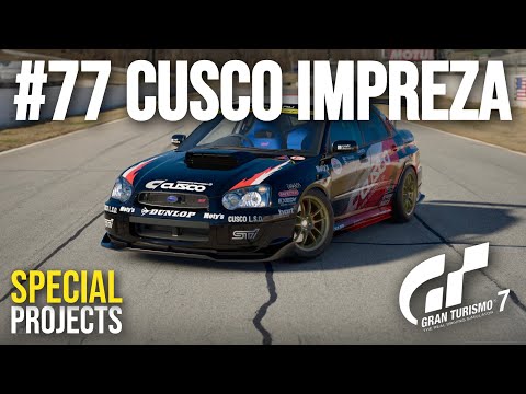 GT7 | #77 Subaru Cusco Advan Impreza JGTC Tune Setup | Special Projects | Impreza GT300