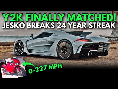 Y2K Matched After 24 Years! | Koenigsegg Jesko Absolut Breaks Records | 0-250 MPH in 19.20 Seconds