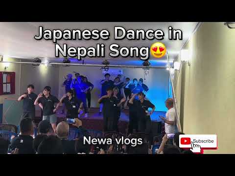 Japanese Dance in Nepali song❤️