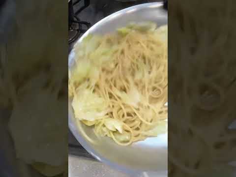 アンチョビとキャベツのパスタ, Pasta with Anchovy and Cabbage