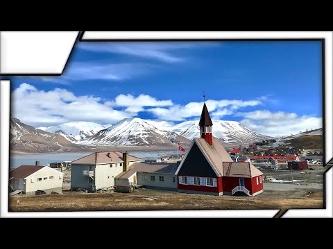 Longyearbyen in Svalbard, Norway - The world's northernmost city