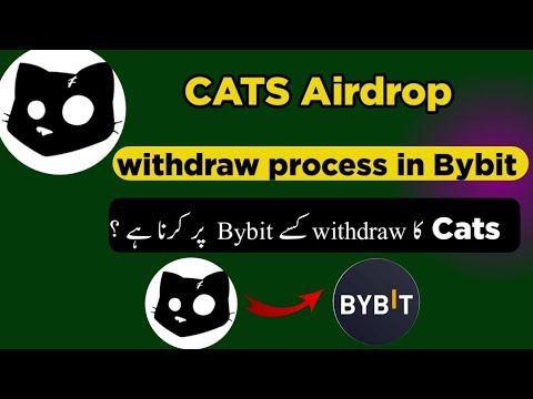 CATS Token Withdraw in Bybit Exchange | live withdraw process Cats Token | Cats Token withdraw kese