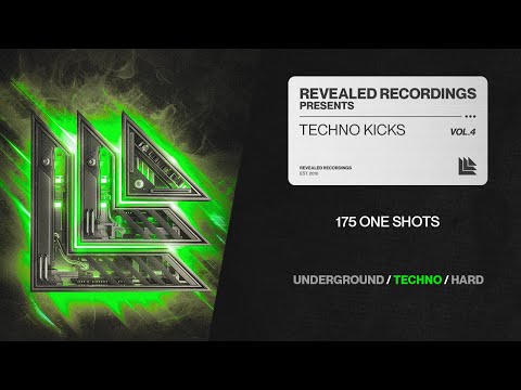 Techno Kicks Vol. 4 (Sample Pack) Big Room Techno, Hard, Warehouse, Underground | Revealed