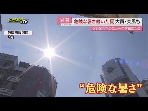 【あの瞬間２０２４年】あなたの印象に残る県内ニュースは？カメラが捉えた“瞬間”を一挙蔵出し！（静岡）