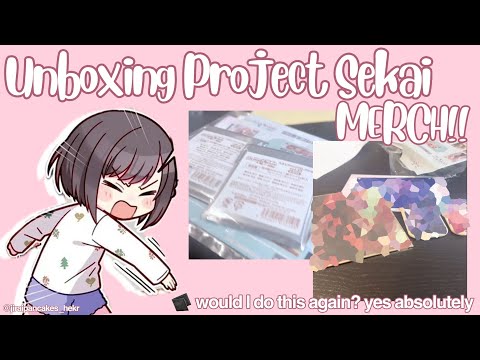 Unboxing Project Sekai Merch!