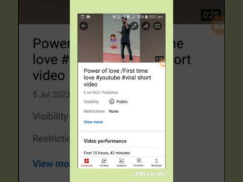 video analytics #youtube #viral #short video #