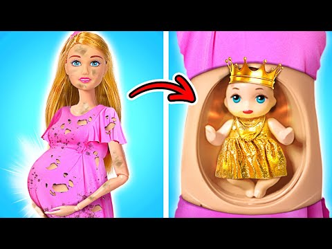 RICH VS BROKE PREGNANCY HACKS! Extreme Gadgets for Smart Parents by La La Life Emoji