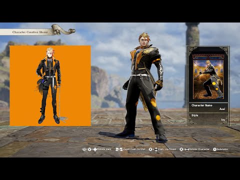 SoulCalibur 6; Axel Syrios (HoloStars) custom character video guide by Zeno XC