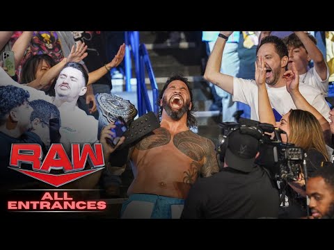 All entrances of WWE Raw: September 23, 2024