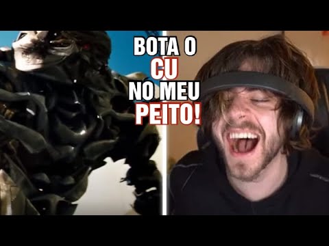 CELLBIT QUEBROU REAGINDO A PARÓDIA DE TRANSFORMERS!