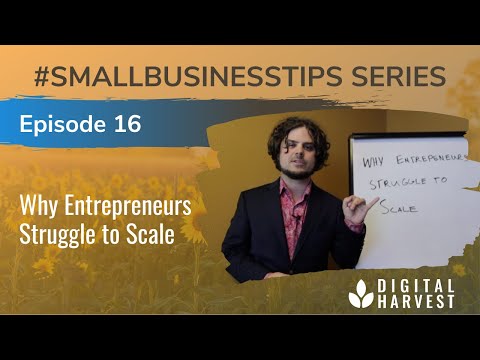 Why Do Entrepreneurs Struggle to Scale? | Episode 16 #SmallBusinessTips Series