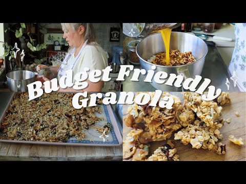 THE BEST HOMEMADE GRANOLA