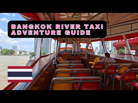 Exploring Bangkok's Hidden Gems by River Taxi! ✈️