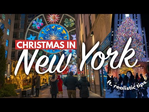 CHRISTMAS IN NEW YORK CITY | Tips & BEST Things to Do, Lights, Attractions (FULL GUIDE)