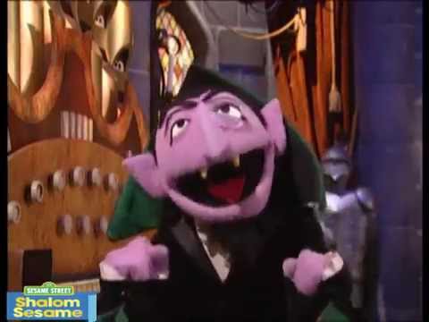 Shalom Sesame: The Count's Number of the Day: Shtayim