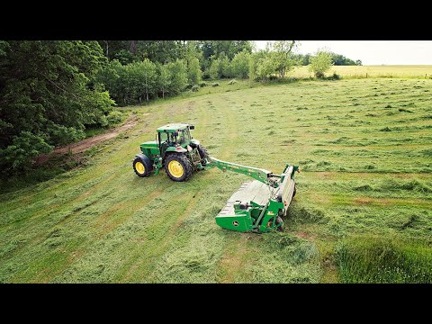 Harvesting Pasture Grass