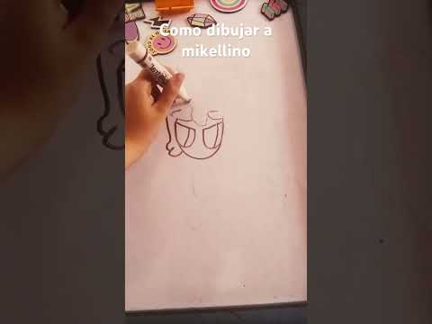 Como dibujar a mikellino |mi pizarron|