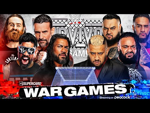 WWE 2K24 | War Games Match - OG Bloodline VS The Bloodline | Survivor Series