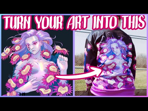 Make Your Art Into CLOTHING ✦ How I Design and Sell Apparel with Printful