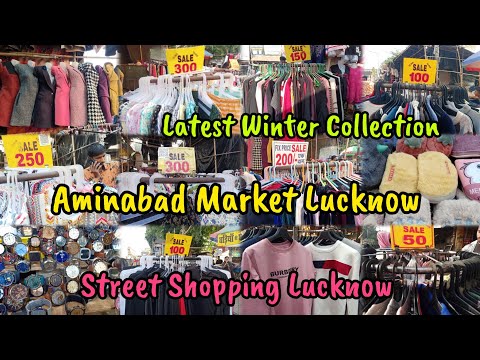 Aminabad Market Lucknow|Aminabad Winter Collection|Street Shopping Lucknow|Daily Market #shopping