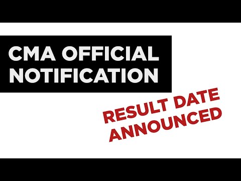 CMA Results Notification- Finally!  #shorts