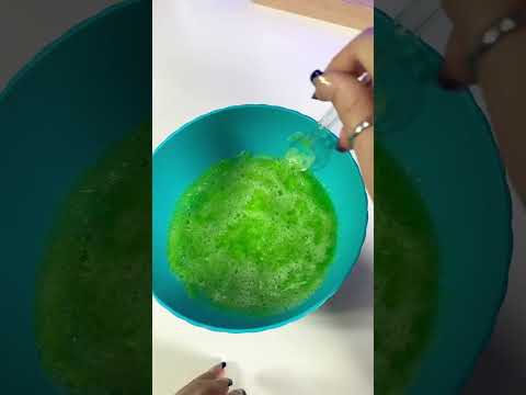 Lava Instant Slime #asmr #slime #lava