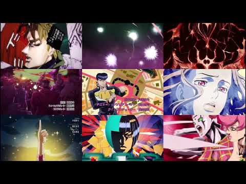 Every JoJo Opening But 2X DISTORTED REVERSED All At Once