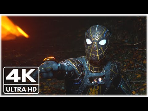 All Spider Man/Peter 1 Fight Scenes 4K IMAX | No Way Home |