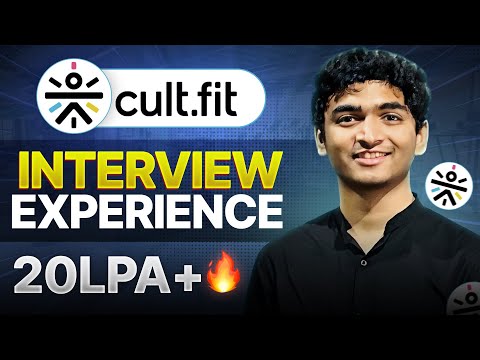 Cult.fit Interview Experience | How He Cracked cult.fit Off-Campus🔥