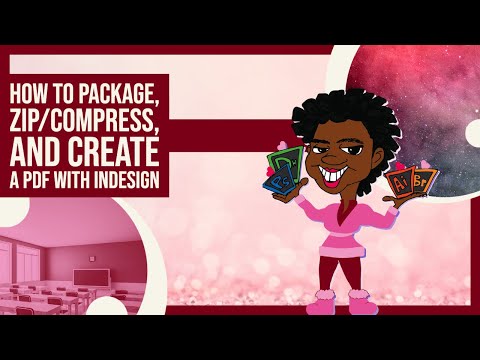 How to Package and Zip InDesign Files - 2022