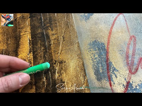 Create Eye-Catching: DIY Gold Painting - Elevate Your Home Decor with Simple Techniques