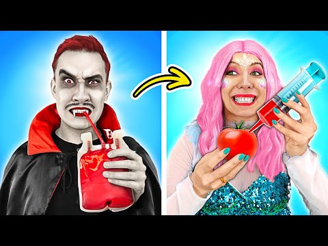 Vampire vs Mermaid in the Hospital! 😱 *Crazy Doctor Hacks* La La Life Emoji