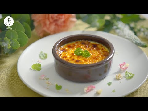 焦糖烤布蕾｜ Caramel Creme Brulee｜法式甜點｜ASMR cooking no talking ｜4K