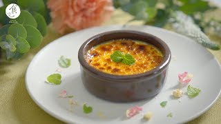 焦糖烤布蕾｜ Caramel Creme Brulee｜法式甜點｜ASMR cooking no talking ｜4K