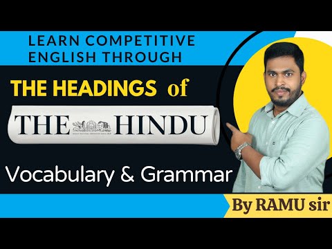 Vocabulary & Grammar for all Competitive Exams#vocabulary#ssc#bankexams#cgl #ibps#sbi#chsl#grammar