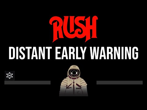 Rush • Distant Early Warning (CC) (Upgraded Video) 🎤 [Karaoke] [Instrumental]