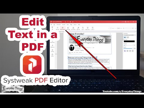 How to Edit Text in a PDF with Systweak PDF Editor