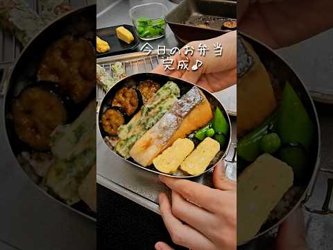 【お弁当作り】専業主婦が作る旦那弁当 ～のり弁編～　#shorts