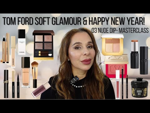 Tom Ford 03 Nude Dip Eye Quad | Soft Glamour For New Year's Eve & Best Luxury '24 | Happy New Year!